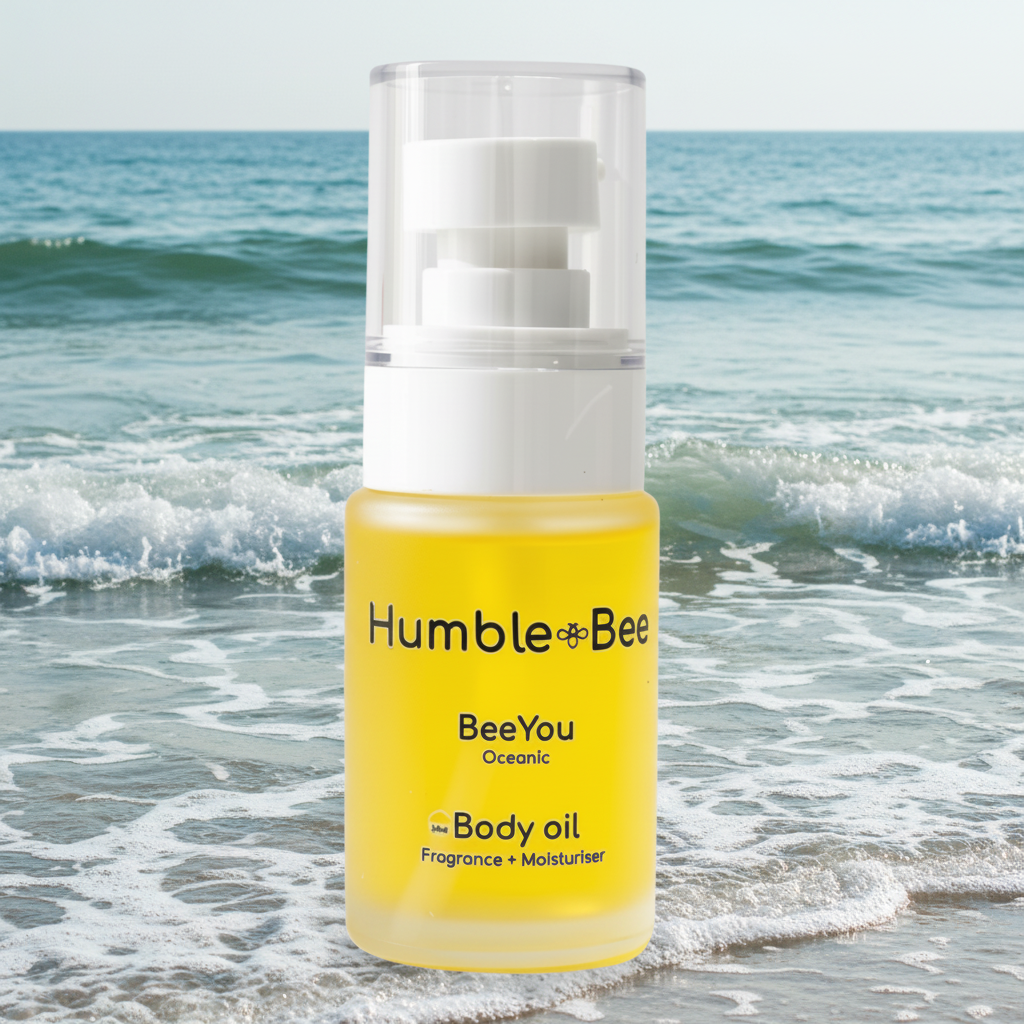 BeeSoft BeeYou Body Oil — 2-in-1 natural moisturiser and long-lasting fragrance for all skin types