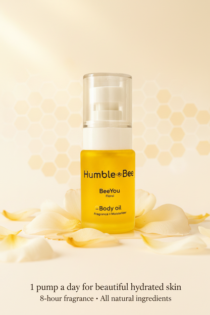BeeYou Body Oil replaces moisturiser and perfume — 8-hour fragrance, all natural ingredients