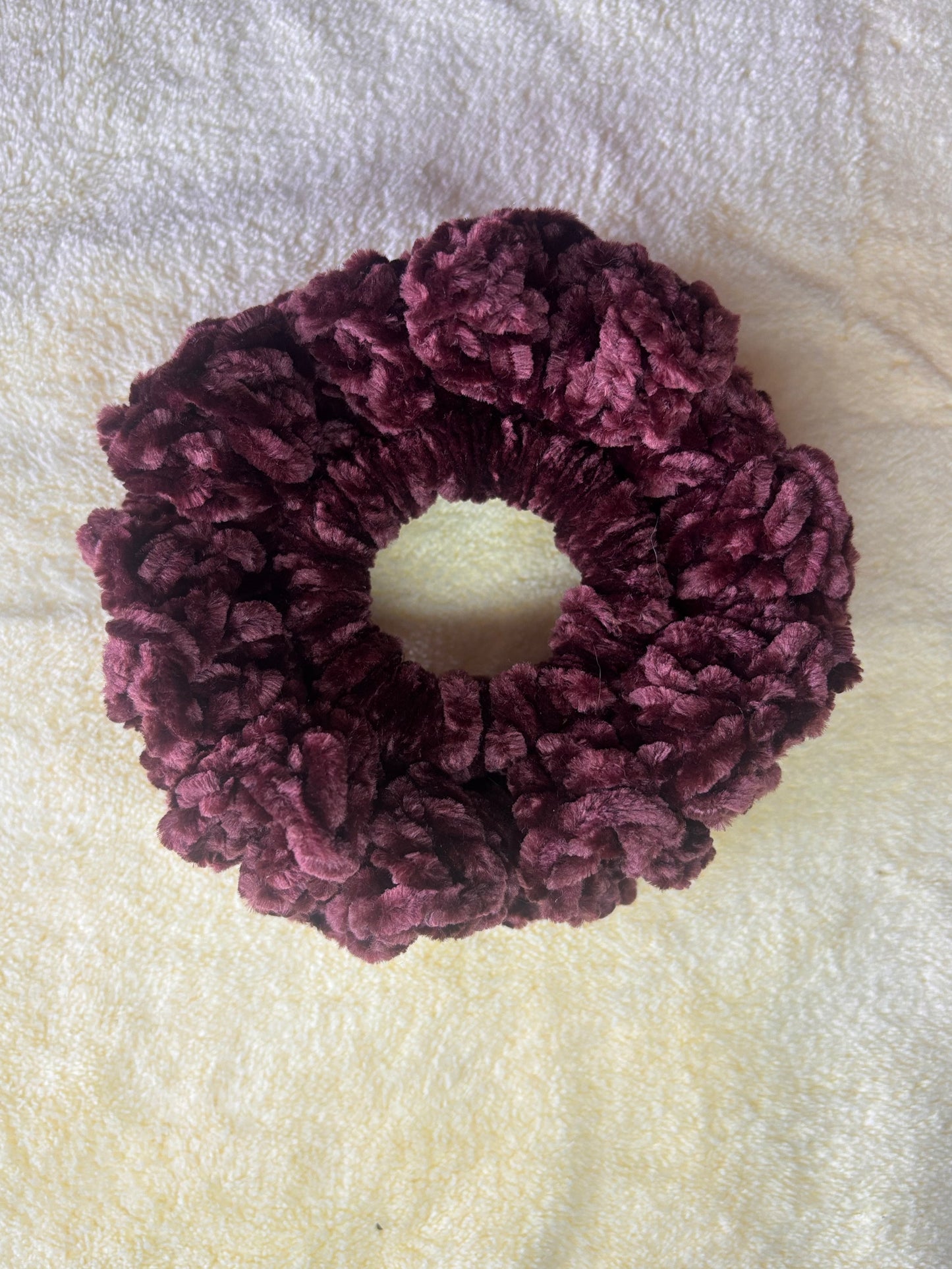 Maroon Scrunchie